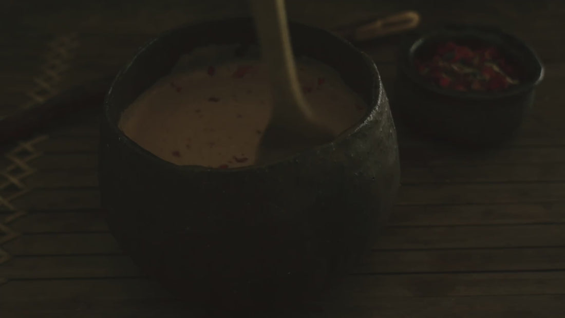 Video showcasing LMNL aesthetic. Ceremonial, extracts, herbal tea and cacao.